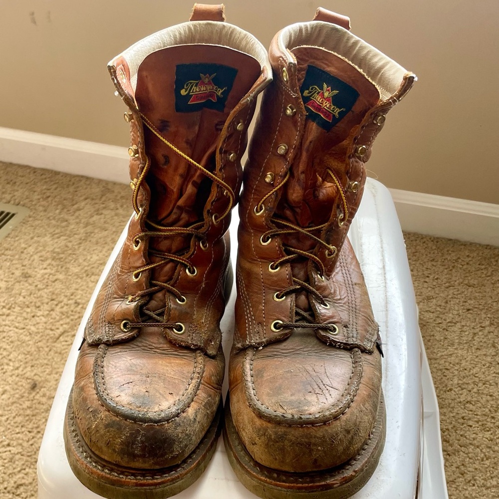 Men's Brown Leather Boots